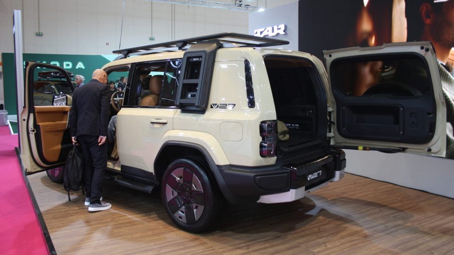 Chery iCaur V27 дебютировал в ЕС на выставке Auto Athina 2026 в Греции