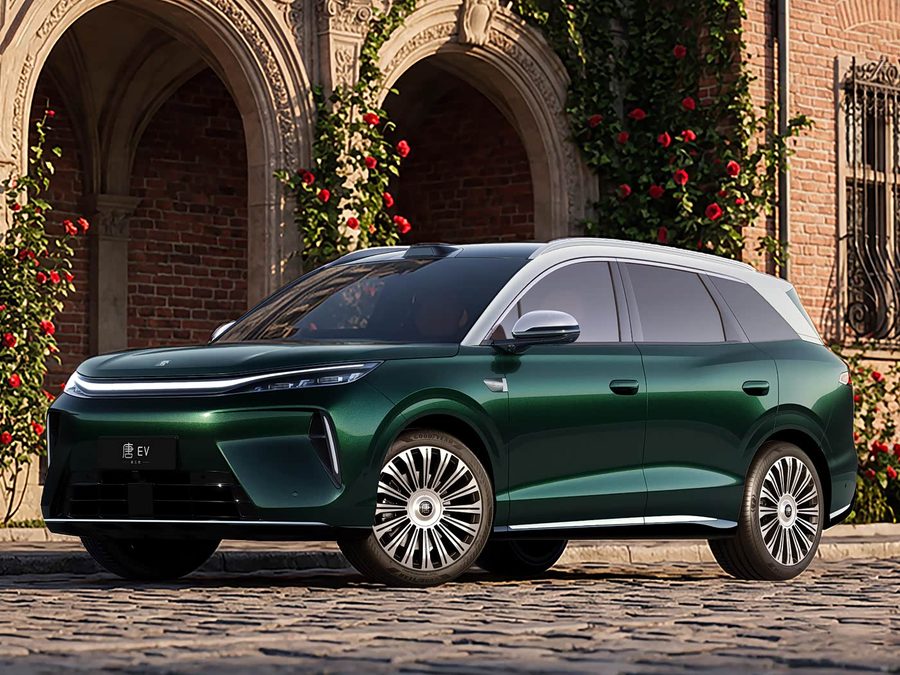 BYD анонсировал модульный интерфейс Giant Screen UI для третьего поколения Tang EV