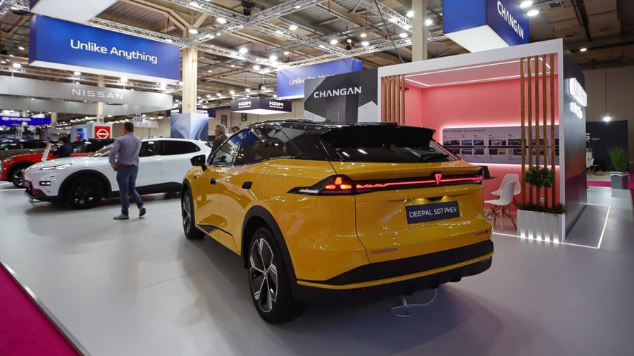 Changan Deepal S07 PHEV дебютировал в Европе на выставке Auto Athina 2026 в Греции